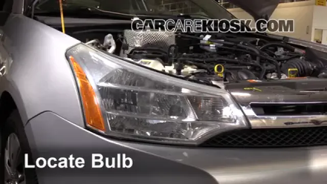 2008 Ford Focus SE 2.0L 4 Cyl. Coupe (2 Door) Éclairage Feu clignotant avant (remplacer l'ampoule)